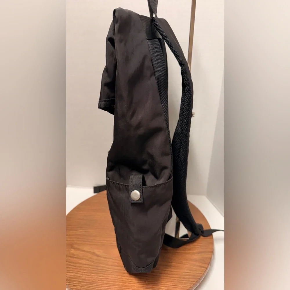 Marmot Mountain Limited Black Nylon Fold Over Flap Backpack